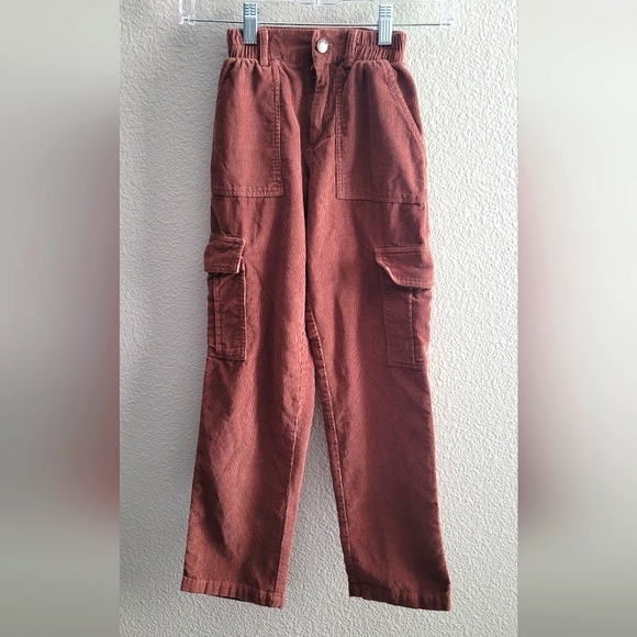 RSQ Bottoms Brown Corduroy Cargo Pants Poshmark